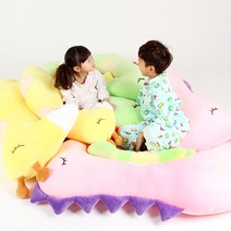 드림에버 공룡인형 140cm 대형 모찌 애착인형, 핑크, 70cm