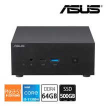 [에이수스] ASUS 미니PC PN63-S1-B-S5010MD i5-11300H RAM 6, 상세 설명 참조, 상세 설명 참조