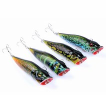 +포퍼미노우 9.5cm 12g+ 플로팅미노우 루어낚시 폽퍼, 색상랜덤