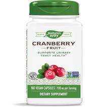 네이쳐스웨이 크랜베리 프루트 465mg 베지테리안 캡슐, 180개입, 1개, 180정