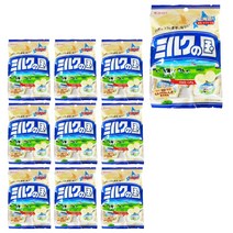 카수가이 밀크노쿠니(우유) 120g x 10개 수입사탕 일본사탕 화이트데이 밀크사탕 대용량 사탕
