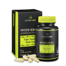 뉴트리코어 비타민B 컴플렉스 1박스 2개월분, 뉴트리코어 비타민B 컴플렉스 1