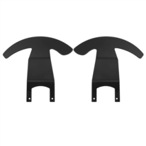 G25 G27 레이싱카용 헤비듀티 패들 시프터 RC 게임 수정 휠 13-14인치 스티어링 휠, 블랙이에요.