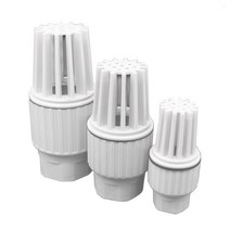 역류방지밸브pcs DN 체크 밸브 PVC 물 펌프 스레드 인라인 스프링 방지 역류 커넥터, 05  inch water outlet