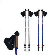 (정품)러프필드 NEW 노르딕 워킹스틱 2P 1세트 - 2022년형 걷기만 했는데 ~ 노르딕워킹 효과~, 블루