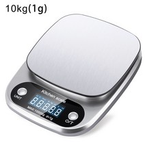 주방 계량 전자 주방용 저울 0.1g 1kg 2kg 3kg 5kg 10kg5kg10g 1g0.1g 디지털 휴대용 LCD Steelyard 우편 식품 균형 측정 무게 천칭 97, 협력사, B 10kg1kg