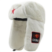 군밤장수모자 귀마개모자 소련 사냥꾼 기병 망 ushanka 겨울 따뜻한 파일럿 인조