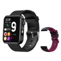 스마트워치 Kospet 2023 magic 3s smartwatch 여성 다이얼 통화 스피커 풀 터치 심박수 모니터 피트니스 블랙 블루 남성용, 블랙 n 퍼플 스트랩