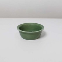 달소금 술잔 전통주잔 도자기 유광 막걸리잔 그린