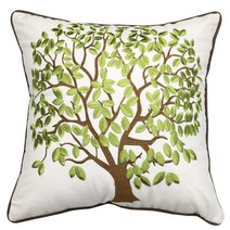 룸빌드 포인트 북유럽 거실 쇼파 쿠션 커버 솜포함 세트, 4) 나무레드 12-2