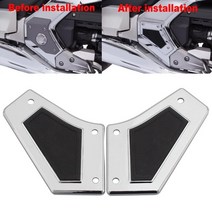 오토바이 액세서리 혼다 골드 윙 투어 DCT 에어백 2018-up 용 크롬 스윙 암 피벗 커버, 1개