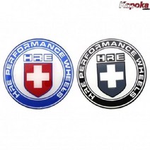 /4개한세트 56mm HRE 엠블럼 65mm 휠캡, 56mm HRE블루