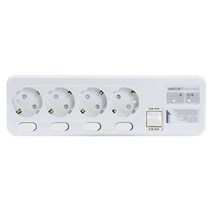 웨이브넷 전자파 차단 멀티탭 프로 4구/ 콘센트, 1m, 옵션1(충전기용A+C)+7000원, 1개