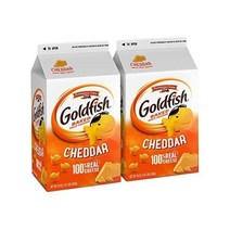 페퍼리지팜 골드피시 체다 크래커 스낵 850g 2팩, Cheddar Bulk Bundle