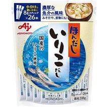 아지노모토 국물다시 육수 혼다리 리코다시 일본 조미료 8gx26, 단일상품개