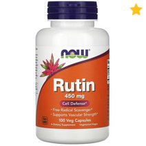 나우푸드 루틴 Rutin 450mg 100정