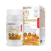 복합활력비타민B플러스일양60정(엽산 판토텐산 나이아신 비오틴) 고함량비타민B 메가도즈B 활성비타민