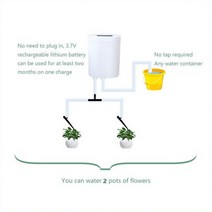 스프링클러 2/4/8 Head Automatic Watering Pump Controller Flowers Plants Home Sprinkler Drip Irrigati, 01 H2