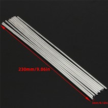 용접봉 롯드 알루미늄 용접봉 3.0mm 저온 이지 멜트 20 개 코어 와이어 솔더링 필요 없음 파우더 금속 가, 01 10Pcs