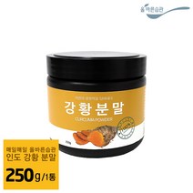 올바른습관 강황가루 인도산 강황 분말 250g 500g, 1병