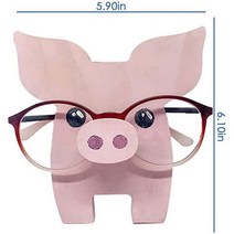 동물 안경 랙 큐티 3D 나무 원목 조각 선글라스 디스플레이 선반 쇼 스탠드 쥬얼리 홀더 쇼케이스 1 개, 1 5