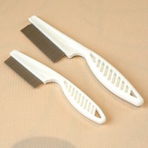 전동운반카트 전동차 화물카트 식판운반카트 높은 컴포트 머리이 빗 금속 니트 이가 미세 이빨 벼룩 어린이를위한 손잡이 애완 동물 도구, 01 White_01 S 14cm