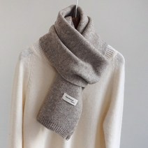 바비수 로니트 남녀공용 캐시미어 머플러