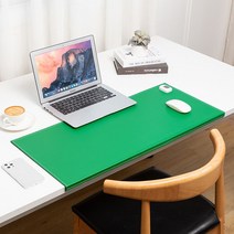 세계일주 스마트 온열 데스크 마우스 전기 매트 가열 테이블 매트, 눈 보호 녹색, 큰 (80*36) 두께 5mm
