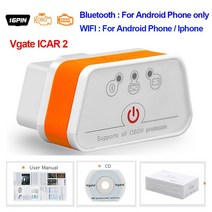 gate icar2 elm327 obd2 블루투스 스캐너 elm 327 21 obd 2 와이파이 icar 2 안드로이드 / 컴퓨터 / IOS 자동 진단 스캐너 코드 리더, CHINA_Type 5 | ICAR2 Bluetooth