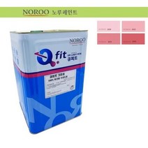 카페 외벽 인테리어 핑크 수성페인트 곰팡이방지 상도, 분홍1034