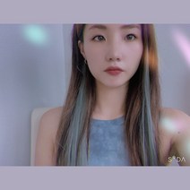 시나몬걸 솜브레 컬러 헤어피스 2p 세트 붙임머리 애쉬 부분가발 똑딱이, 2매입, B3-그레이(2p)