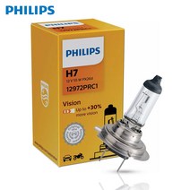 필립스 H7 쉐보레 윈스톰 캡티바 토스카 순정형 프리미엄 할로겐 전조등 자동차 전구 12972PRC1 12V 55W PX26D