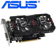 ASUS GTX 760 2GB 그래픽 카드 nVIDIA VGA 카드용 650 bit GDDR5 비디오 Geforce GTX760 GTX750 TI 보다 강함 중고
