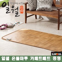 일월 점보 홈쇼핑 온열 온돌 마루 매트 카페트 바닥 전자파 없는 차단 나노륨 모노륨 온매트, 대형