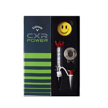 캘러웨이 CXR POWER 골프공 2피스 3구 + 자석티 볼마커 세트, 랜덤발송, 1세트