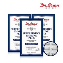 닥터브라이언 슈퍼바이오틱스 이뮨 플러스 30캡슐X3통(3개월분), 1개, 1
