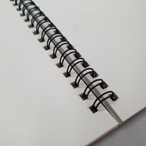 무지노트 크라프트 무지 스프링 무선노트 A6 스프링노트