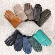 더로라 남성용 양가죽 기모장갑 베이직10칼라 G623