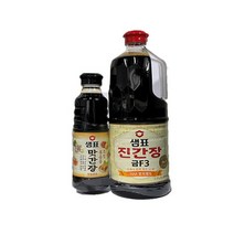 샘표 진간장(금F3) 1.7L+500ml(맛/진간장 중 1개 랜덤증정)