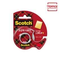 스카치 초강력 다용도 테이프 디스펜서 SH1825D 18mmx25m, 단품, 색상:[색상]본상품