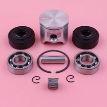 Adefol 42mm 피스톤 핀 링 Circlip 키트 Husqvarna 340 345 전기 톱 예비 부품 크랭크 베어링 오일 씰, 한개옵션0