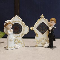 신랑신부 인형 장식 2p 신혼집 인테리어 소품 장식품, 본상품선택