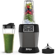 Ninja auto-iQ BN495EU 푸드프로세서 1000W 블렌더 700ml 믹서기, 기본