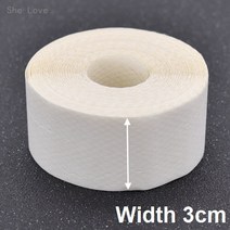 DIY 공예용품 장식품 폼폼 리본 Chzimade 1 롤 10M 핫멜트 접착 메쉬 테이프 패스너 옷 양면 릴리스 Interl, 03 width 3cm