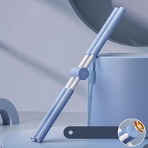 강남헬스장 Yoga Stick Stretching Open Shoulder Beauty Back Pranayama Bar for Body Sculpting Gymnasts, 01 파란