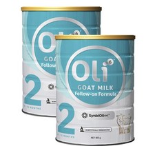 Oli6 고트밀크 산양분유 2단계 6-12개월 청정호주 Stage 2 Dairy Goat Milk Formula 800g 2팩, 2개
