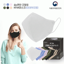 [POIPOI] 마스크 숨e편한 KF94 KF-AD 2D 새부리형 컬러 100%국산 대형 소형 황사 방역 5매포장 당일, 03-숨e편한 KF-AD 새부리형마스크(화이트)