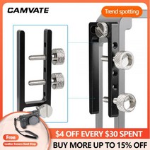 CAMVATE 조정 가능한 HDMI 케이블 클램프 클립 잠금 장치 FeelWorld FT6 FR6/ F5 Pro / V2 모니터 케이지 키트 사진 액세서리, 2pcs, 1개