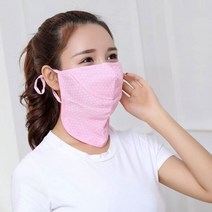 골프용마스크 운동용 등산용 스포츠 마라톤 달리기 산책 얼굴가리개 버프마스크, 블랙