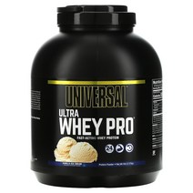 Universal Nutrition 유니버셜 뉴트리션 울트라 유청 프로 프로틴 단백질 파우더 바닐라 아이스크림 2.27kg